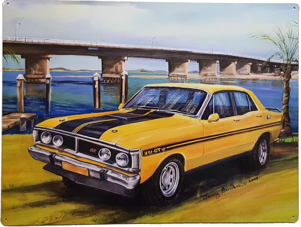 Ford 351 GT – Tin Sign