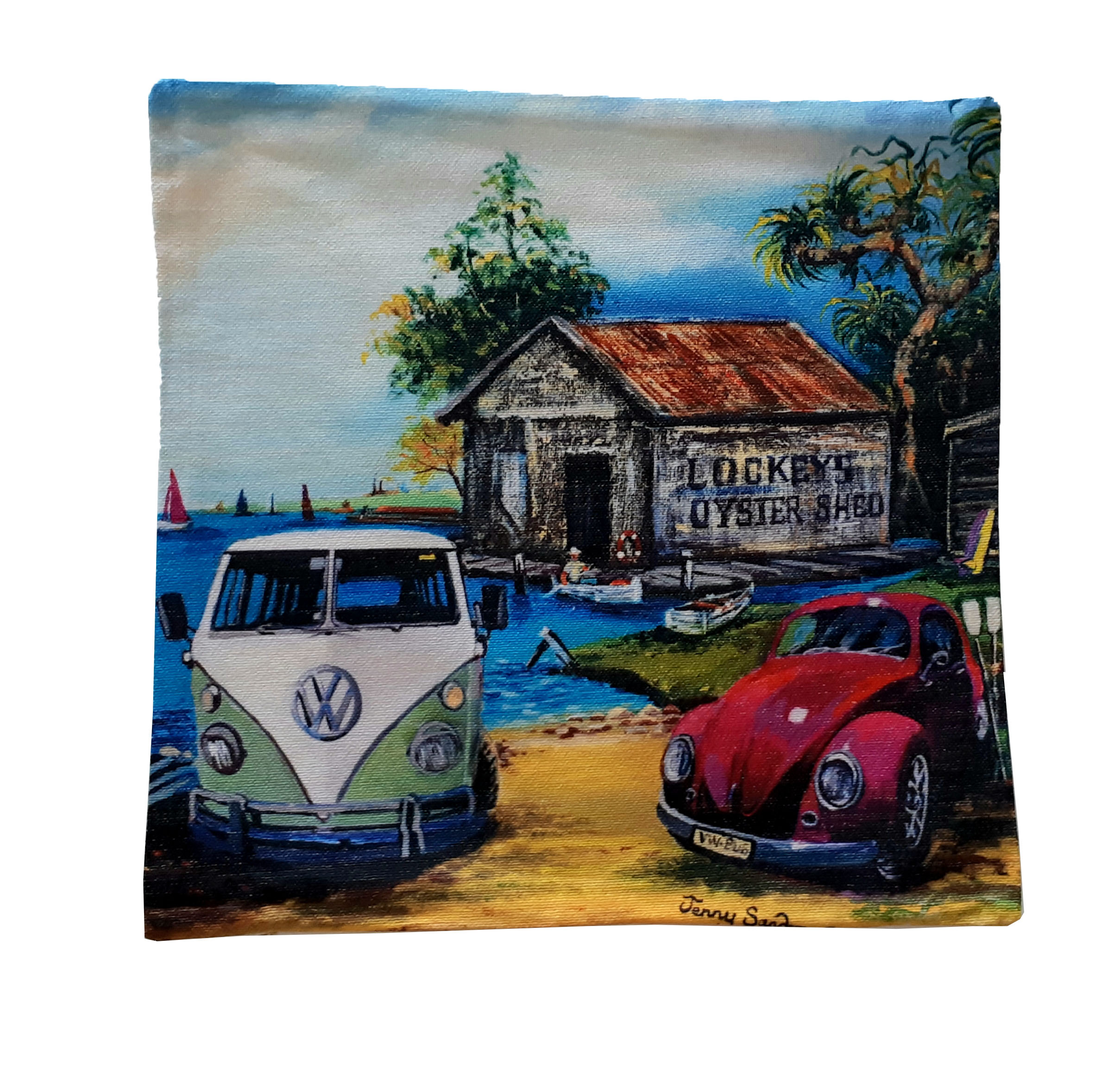 Lockeys Oyster Shed – Cushion Cover