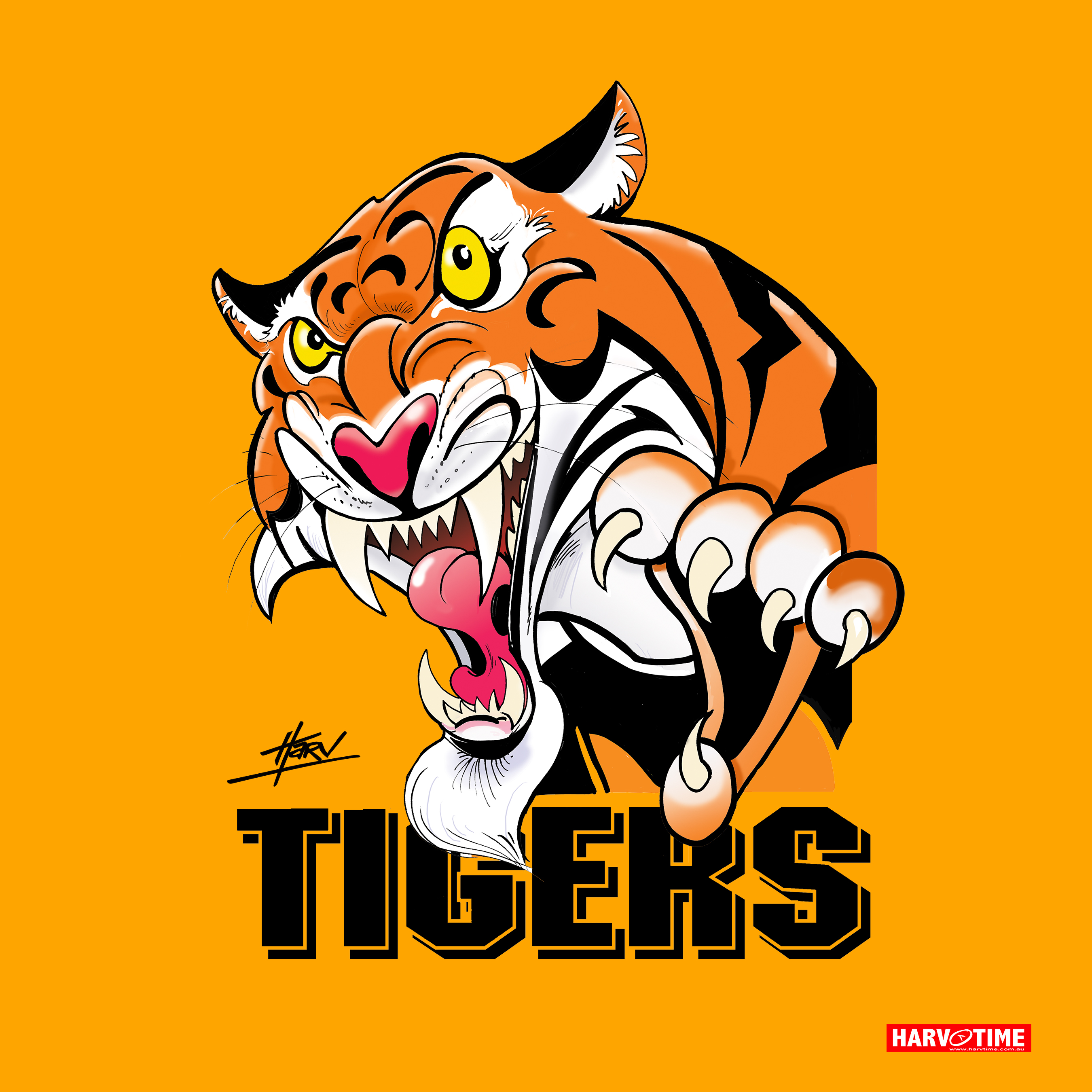Tigers Cushion Cover 45 x 45 cm