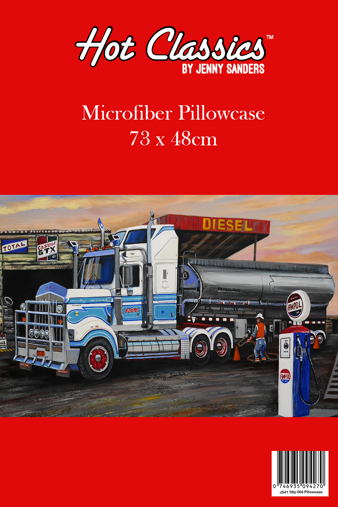 Microfiber Pillowcase Tanker Design