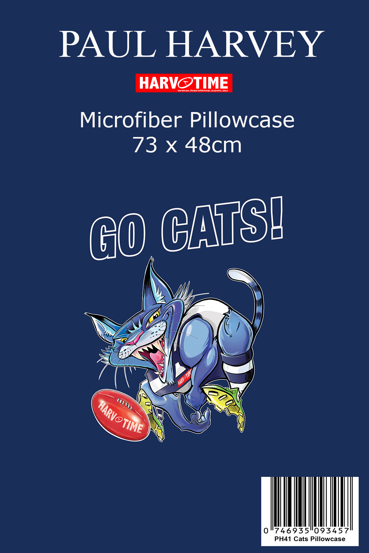 Microfiber Pillowcase Cats Design