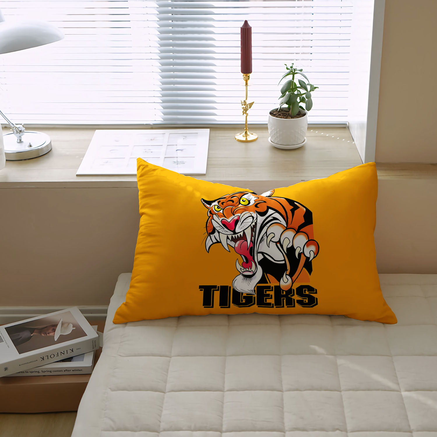 Microfiber Pillowcase Tigers Design